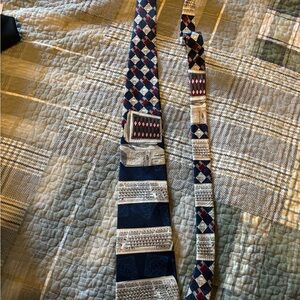 Tabasco Navy and Cream Men's Tie
